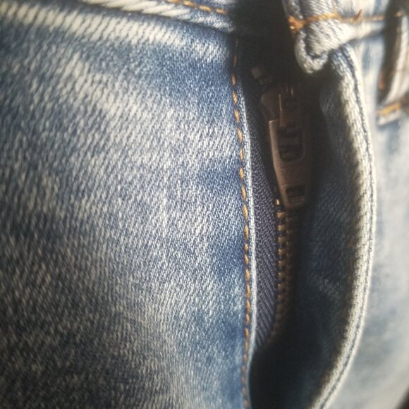 NWT Ed Hardy Hearts Women's Flare Y2K Hippie Jeans Sz 24 - Picture 8 of 8